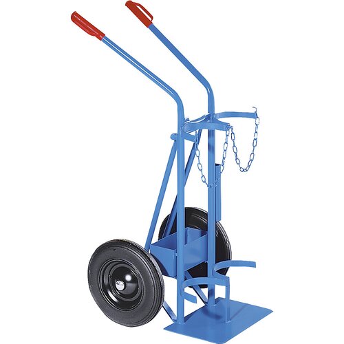 eurokraft pro voziček za jeklenke in plinske jeklenke, za 2 jeklenki, prostornine 40 / 50 l, kolesa iz polne gume Cene