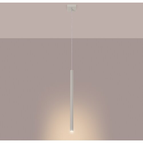 Sollux Lighting Sollux SL.1512 - Luster na sajli PASTELO 1xG9/8W/230V krem Slike