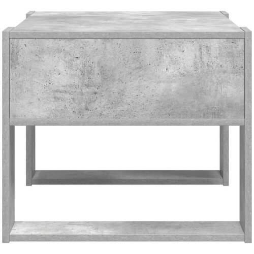 Stolić za kavu Betonski sivi 66 x 53 x 45 cm Konstruirano drvo Slike