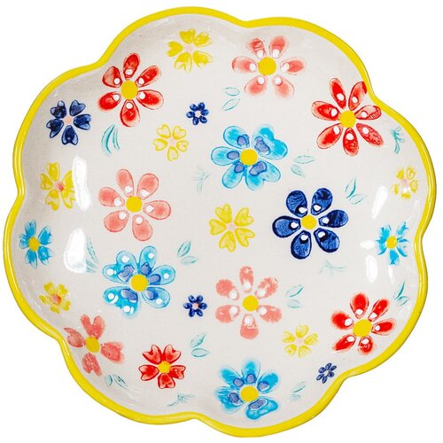 Sass & Belle Dekorativni pladenj 12x12 cm Folk Floral – Cene