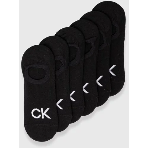 Calvin Klein Nogavice 6-pack moške, črna barva, 701220501
