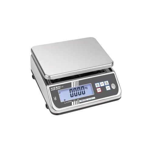 Kern Stolna vaga područje mjerenja (maks.) 3 kg očitljivost 0.5 g napajanje na baterije, višebojna Cijene