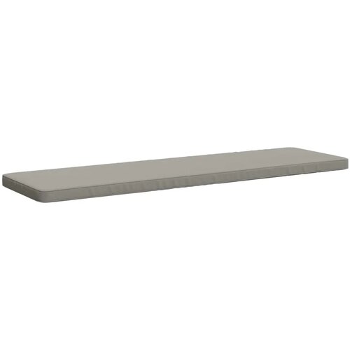  Jastučići za klupe - 2 dijela VUGHT 2 kom. 100% poliester Siva - Siva (poliester) 200 x 50 cm 2 Cijene