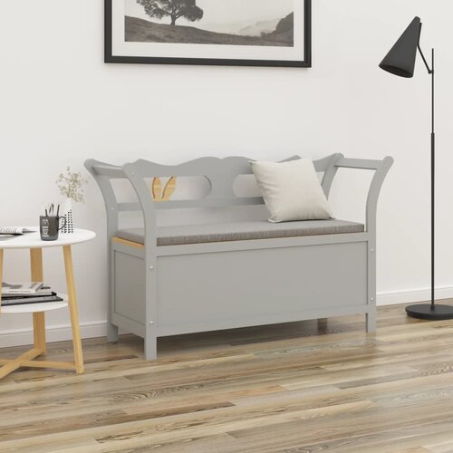  Klupa siva 107 x 45 x 75,5 cm od masivne jelovine Cene