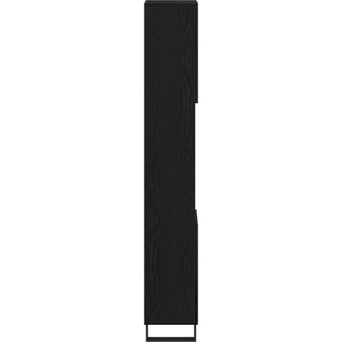  Kupaonski ormar Crni hrast 30 x 30 x 190 cm Konstruirano drvo Slike