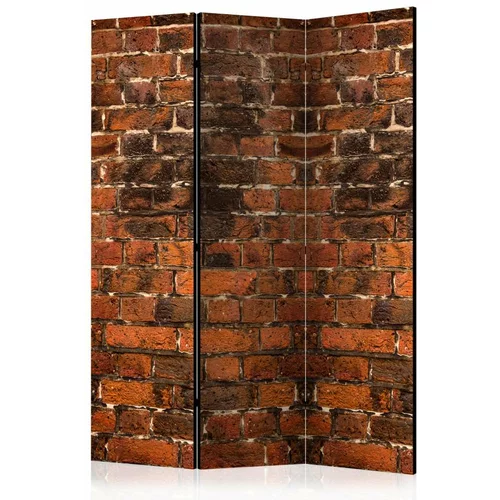  Paravan u 3 dijela - Brick Shadow [Room Dividers] 135x172
