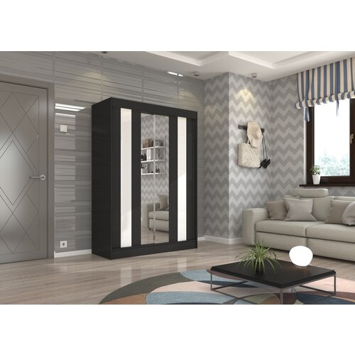 ADRK ORMAR KEITA 150 CM (VI�E BOJA)- crna/bijela Cijene