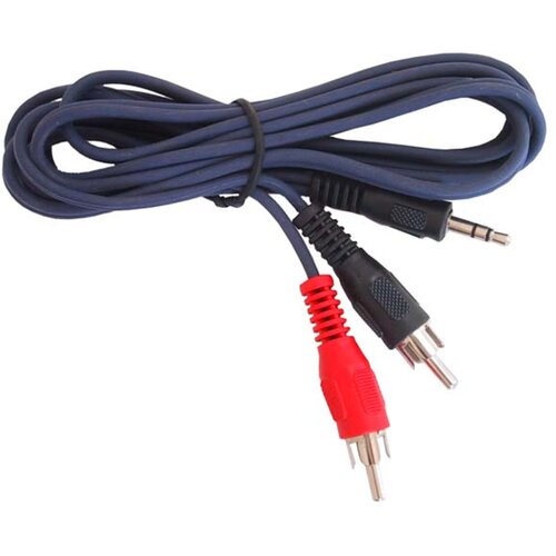 Cabletech Chinch vrvica 2 M/BAN. 3.5mm ST., 5 m, AC27-5 Cene