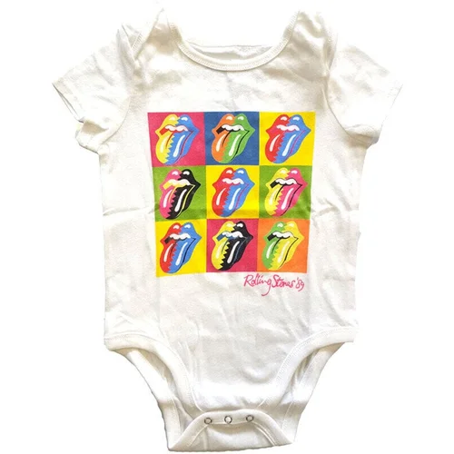 The Rolling Stones Košulja Two-Tone Tongues Kids White 2 Years