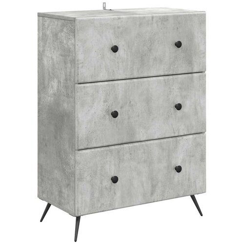  Ormar s ladicama Betonska siva 66 x 34 5 x 90 cm Cene