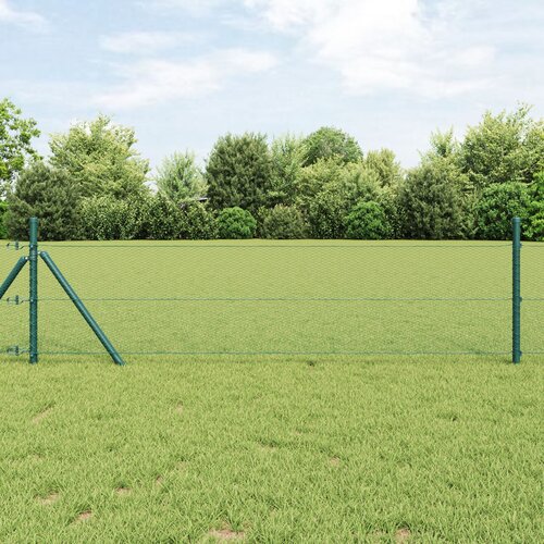 vidaXL Heksagonalna ograda Zelena PVC 10000 x 0.07 x 40 cm Snažna Cijene