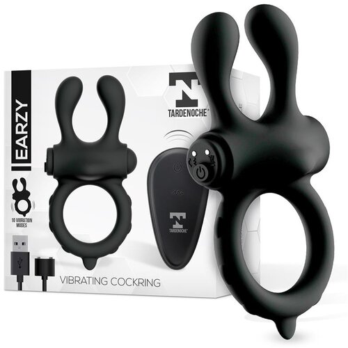 TARDENOCHE Earzy Vibrating Cockring with Remote Control Black Cijene