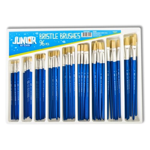 Junior ЈUNIOR Set četkica, Ravna, Azure, 96 komada Cene