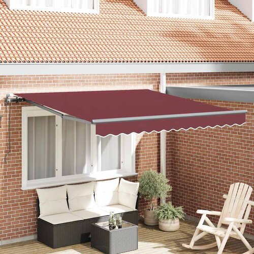 Tenda na automatsko uvlačenje bordo 300 x 250 cm Slike