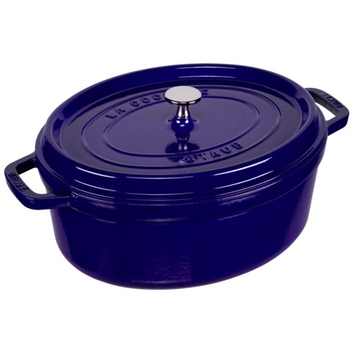 Staub Cocotte ovale 31 cm modra intenzivna 5.5 l, (5000511484) Cene