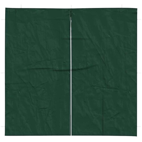  Zid &amp;scaron;atora za zabavu 2 pcs Zelena 200 x 195 cm PE i čelik Slike