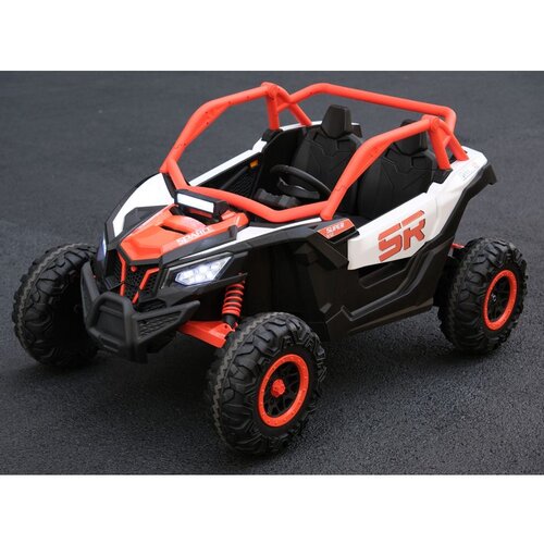 Baby Džip Utv Monster 12V Y-Mb5604 Narandžasta Slike
