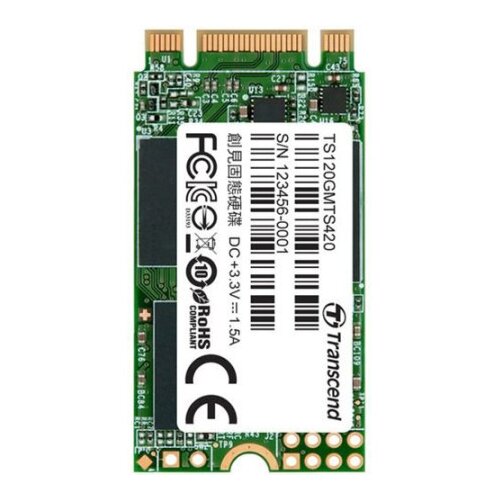 Transcend 120GB, M.2 2242 SSD ( TS120GMTS420S ) Cene