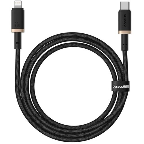 Baseus Dura Type C fast charging cable for iP 20 W 1 m Black, Gold Slike