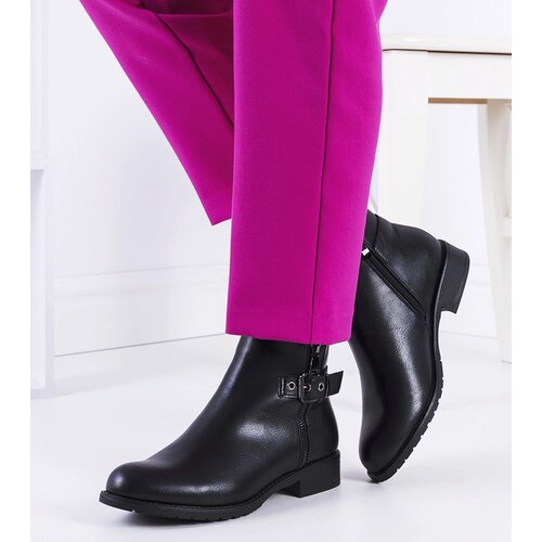 Gemre Black classic ankle boots Manila Slike