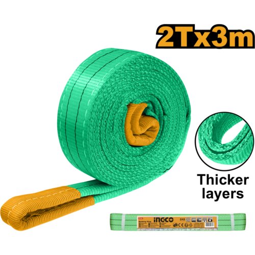 Ingco HWSP0203 &amp;Scaron;PANER TRAKA 2T x 3m Slike