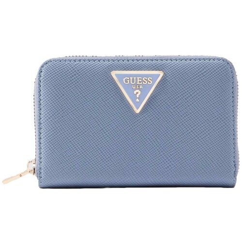 Guess Denarnica LAUREL II SLG MED ZIP Modra Cene