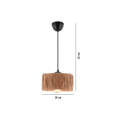 Opviq viola natural chandelier Cene