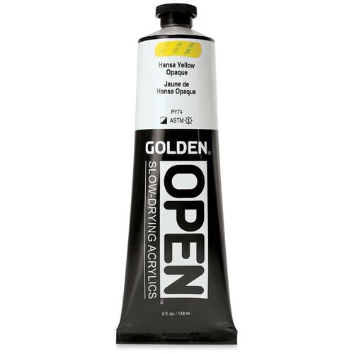  GOLDEN OPEN akrilna boja koja se sporo su&amp;scaron;i 148 ml | 7191 Hansa Yellow Cover Slike