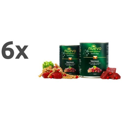 Nuevo Adult - divjačina in testenine 6 x 400 g Cene