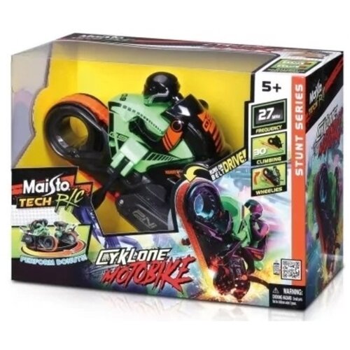Maisto motorbike cyklone stunt tracked rc 82767GN Slike