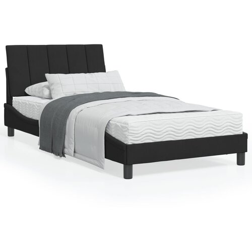  Krevet s madracem Hanko crni 100x200 cm baršunasti Cene