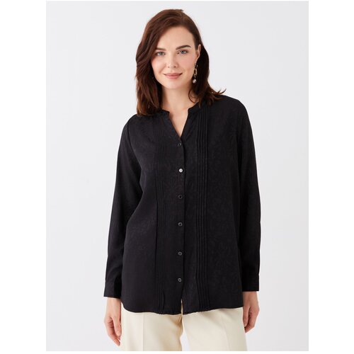 LC Waikiki Women&amp;#039;s Loose Collar Patterned Long-Sleeved Shirt for Women Slike