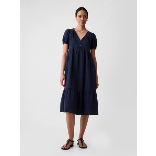 GAP Muslin Midi Dress - Women's Cene