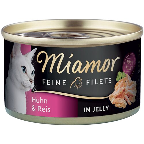 Miamor Ekonomično pakiranje Feine Filets 24 x 100 g - Piletina i riža u želeu Cene