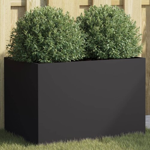 VidaXL Sadilica crna 62 x 40 x 39 cm od hladno valjanog čelika Slike