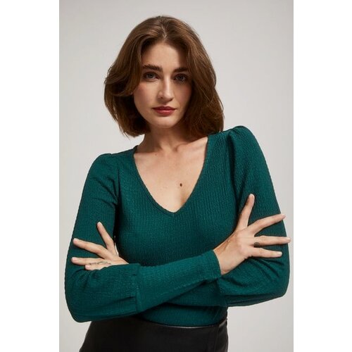 Moodo Blouse with neckline Cene