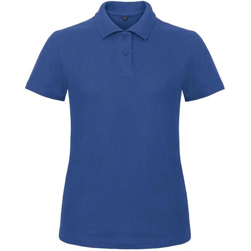  MAJICA KRATEK ROKAV POLO B&amp;amp;C ID.001/ŽENSKA 180G ZAGREB&amp;Scaron;KO MODRA 2XL Slike