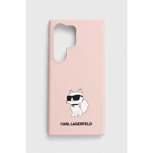 Karl Lagerfeld Etui za telefon S24 Ultra S928 roza barva