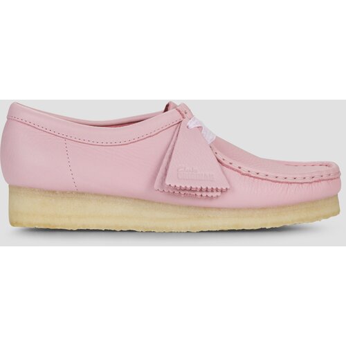 Clarks Originals Wallabee. Ružičasta Slike