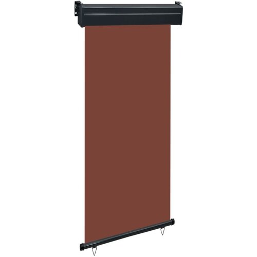 Balkonska bočna tenda 100 x 250 cm smeđa Cijene