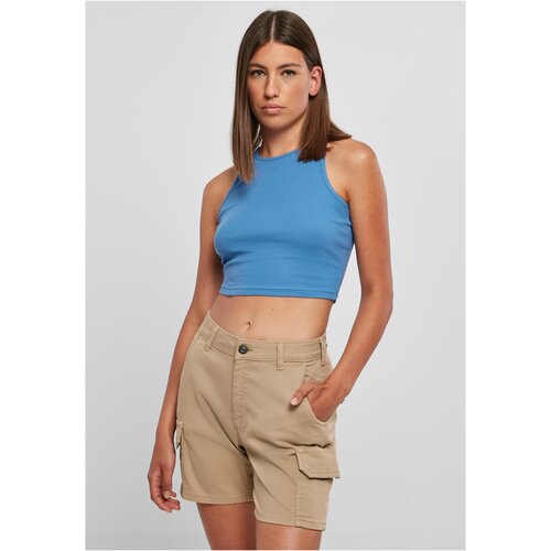 UC Ladies Ladies Cropped Rib Top horizonblue Cene