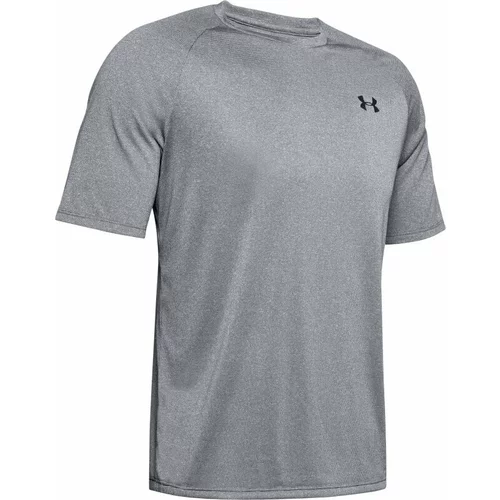 Under Armour Men's UA Tech 2.0 Textured Short Sleeve T-Shirt Pitch Gray/Black S