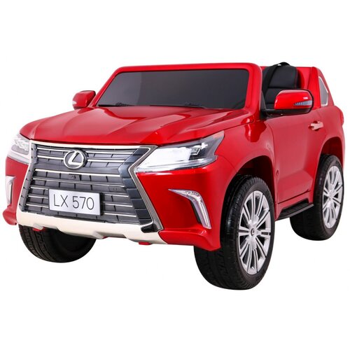  Licencirani auto na akumulator Lexus LX570 4x4 - dvosjed - crveni/lakirani Cijene