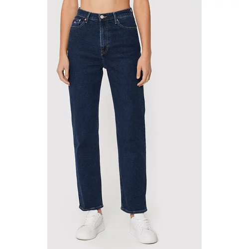 Tommy Jeans Jeans hlače Julie DW0DW13349 Mornarsko modra Regular Fit