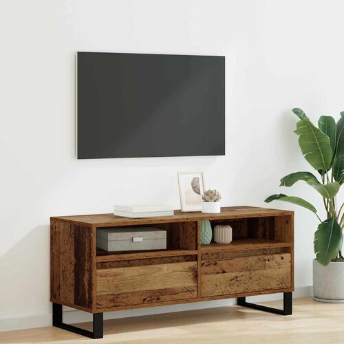 vidaXL TV omarica s predalom Star les 100 x 34,5 x 44,5 cm Cene