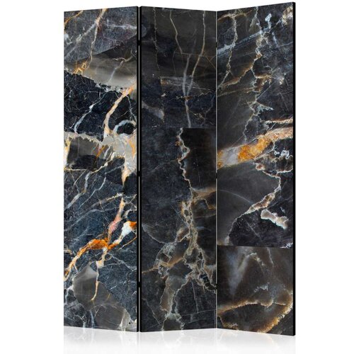  Paravan u 3 dijela - Black Marble [Room Dividers] 135x172 Slike