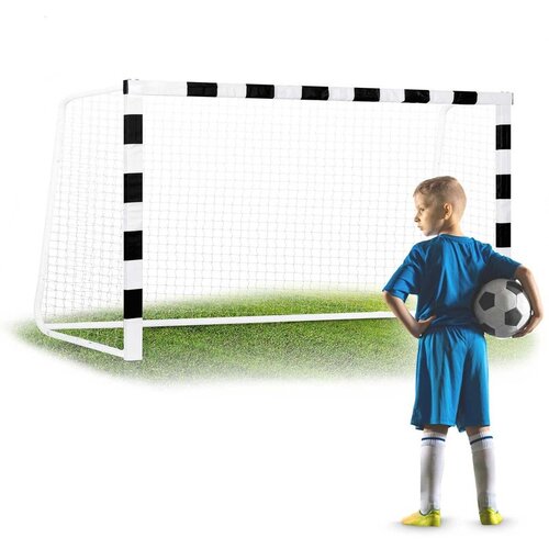  Nogometni gol 300 x 160 x 90 cm ns-460 crno-bijeli Cene