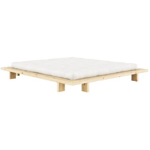 Karup Design Bračni krevet od masivnog bora s podnicom 180x200 cm u prirodnoj boji Japan &amp;ndash; Slike