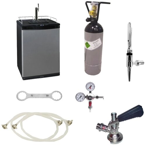 ich-zapfe Kompletna nastavitev za točenje Cold Brew kave - 50L hladilnik za sode in dušikov sistem za točenje, glava za točenje: košara, (5000486976) Cene