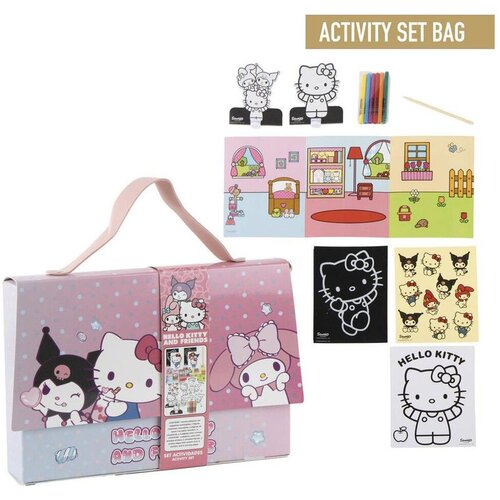 Hello Kitty Papirnata torbica za bojanje and Friends, 24,5 x 16 cm Slike